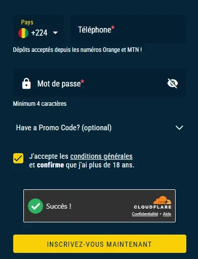 Yellowbet Registration